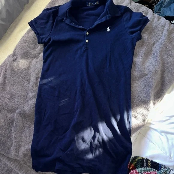Ralph Lauren Dark Blue Polo Dress - Picture 1 of 1